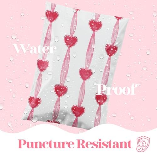 Pretty Package Store Poly Mailers 14.5x19, Valentines Day, 100 Pack - Image 3