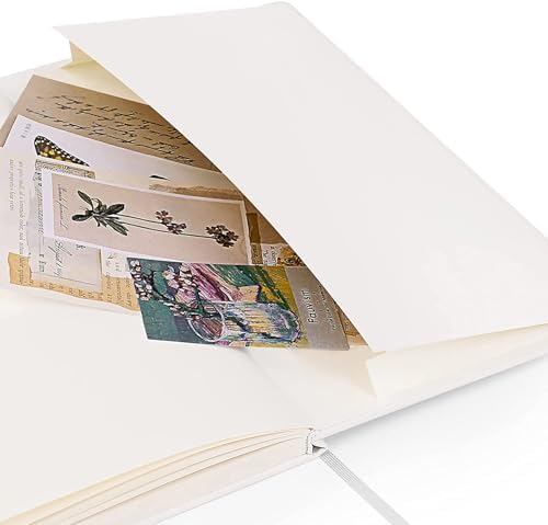 5 Pack Lined Notebook Journals, A5 Hardcover Journals for Writing, Brown - Image 6