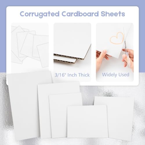 Golden State Art 10 Pack 24x36 Corrugated Cardboard Sheets - Image 4