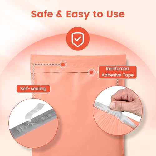Metronic Large Bulk Poly Mailers 14.5x19 400 Pack, Self Seal Shipping Bags - Image 3