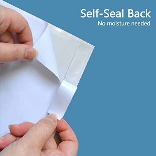 1000 PCS 7.5"x 5.5" Clear Self-Adhesive Packing List Envelopes - Plastic Shipping/Mailing Pouch Enclosed Bags for Packing Slips Invoice Label - Image 3