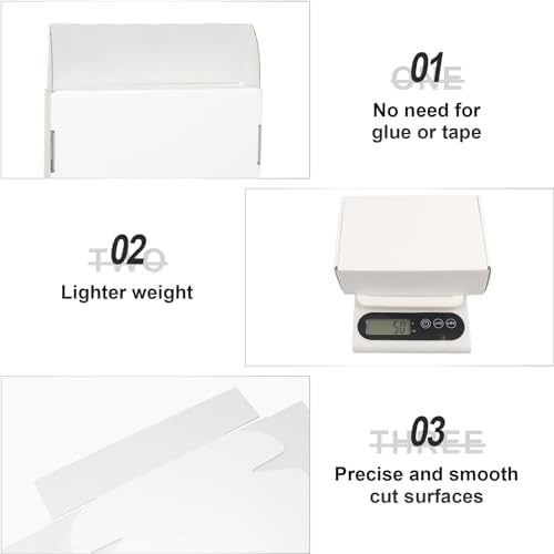 50 Pack 6x4x2 in Shipping Boxes, White Shipping Boxes for Packaging Small Business, Medium Corrugated Cardboard Mailer Boxes - Image 4
