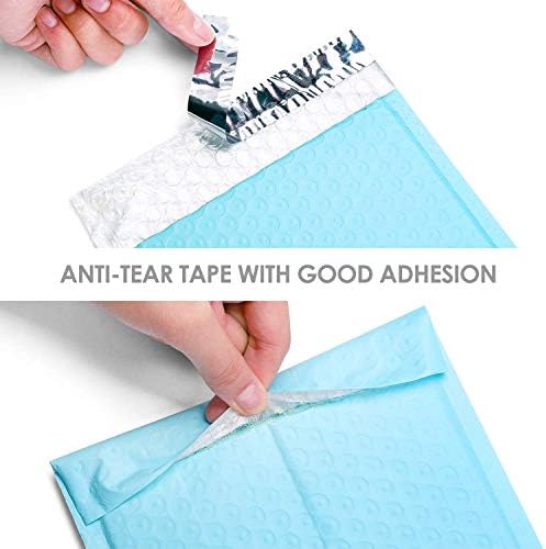 Metronic Bubble Mailers 6x10 Baby Blue 600 Pack Self-Seal Padded Mailers - Image 3