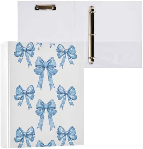 3 Ring Binder 1.5 Inch Clipboards Binders with Interior Pockets Round Ring Binder for Office Supplies and School - Image 3