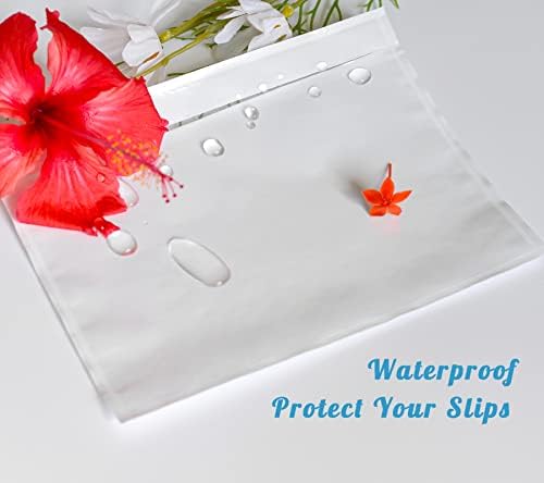 1000 PCS 7.5"x 5.5" Clear Self-Adhesive Packing List Envelopes - Plastic Shipping/Mailing Pouch Enclosed Bags for Packing Slips Invoice Label - Image 4