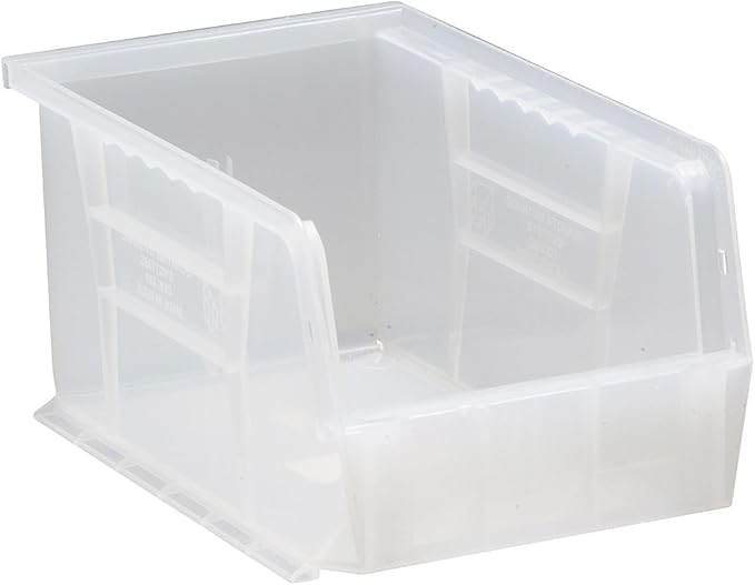 HE HUDSON EXCHANGE 9.5" x 6" x 5" (6 Pack) Plastic Stackable Storage Bin, Clear - Image 2