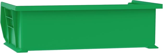 Akro-Mils 30255 AkroBins Plastic Storage Bins, 11"x16"x5", Green, 6-Pack | Space-Saving Stackable Bins for Garage, Pantry, Craft Organization - Image 13