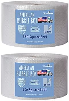 American Bubble Boy Small Plus Bubble, 700 Square feet, 12" Wide, Perforated Every 12", Original Grade by AmericanBubbleBoy