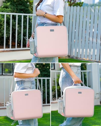Zipper Binder 3 Inch D-Ring 3 Ring with Water Bottle Holder - Image 6