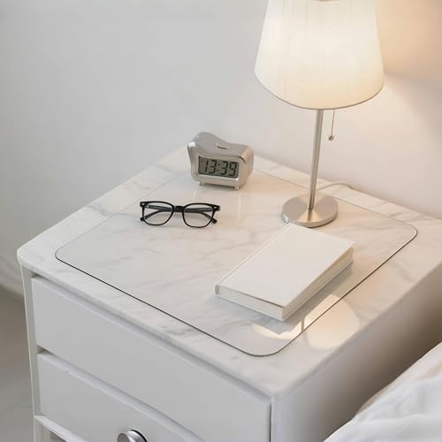Clear Desk Mat, Non-Slip PVC Desk Protector Mat (11.8''*11.8'') by Unknown
