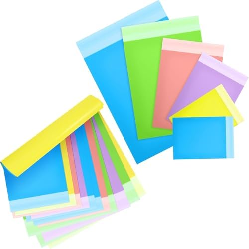 Outus 240 Pcs Poly Mailers Variety Size Pack Shipping Bags, Multicolor - Image 2