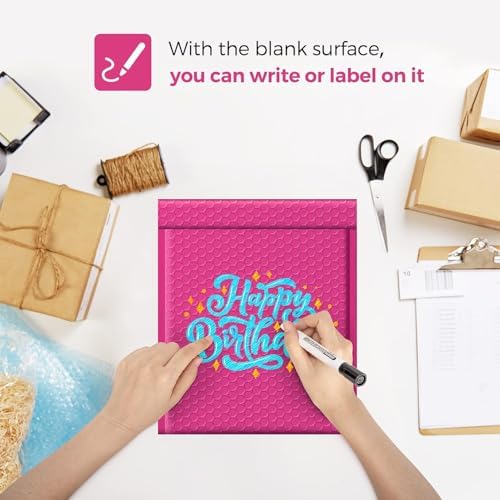Fuxury Bubble Mailer 8.5x12 Inch 250 Pack Padded Envelopes Bulk - Image 5