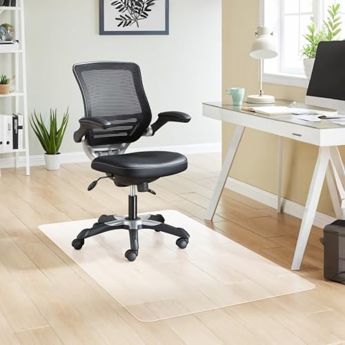 Office Chair Mat, 46" x 60" Crystal Clear Hard Floor Chair Mat, Transparent Floor Protector Mat for Hardwood Floor Flat Without Curling - Image 6