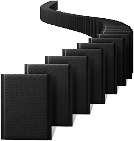 Metronic Bubble Mailers 6x10 Inch 100 Pack Black Opaque Padded Envelopes by METRONIC