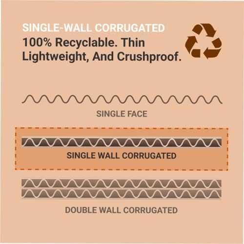 Box USA Shipping Boxes Small 7.125"L x 5"W x 3"H 50-Pack - Corrugated Cardboard Box for Moving, Mailing, Packing, Packaging and Storage - Image 4