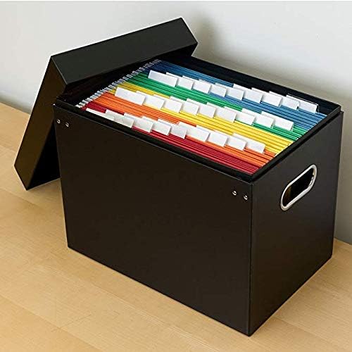Smead Hanging File Folder Kit, Letter Size, Set of 24 Hanging File Folders and 24 Top Tab File Folders, Assorted Colors (Red, Yellow, Blue, Green) - Image 5