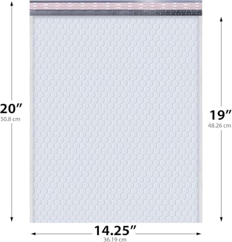 Bubble Mailers 14.50x20, Self Seal Poly Padded Envelopes #7, 100 Pack - Image 2