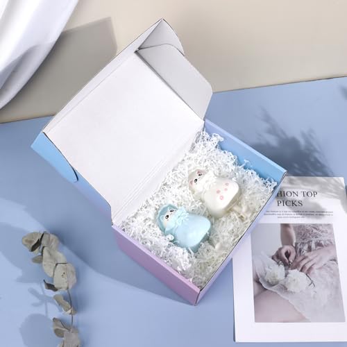9x6x4 in Shipping Boxes, 30 Pack Corrugated Packaging Mailer Boxes, Gradients Shipping Packaging Boxes for Small Business, Recyclable Cardboard Literature Gift Boxes - Image 6