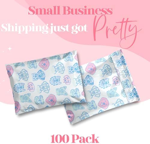 Pretty Package Store Poly Mailer 6x9, Pretty Pups, 100 Pack - Image 2