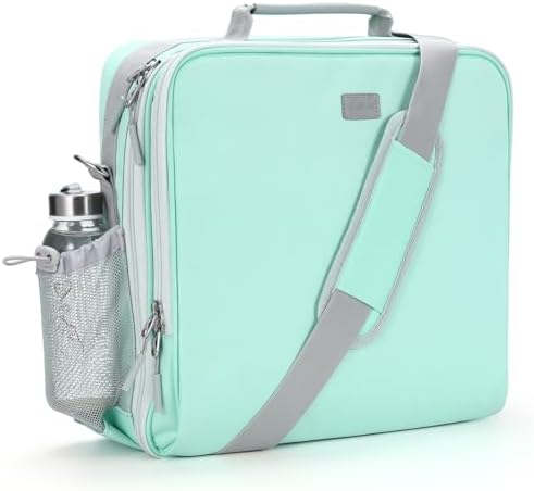 Zipper Binder 3 Inch D-Ring 3 Ring with Water Bottle Holder by Unknown