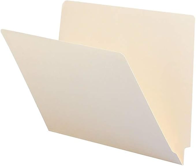 Staples End‑Tab File Folder, Letter Size, Manila, Reinforced Tab, Durable Construction, 250/Box - Image 2