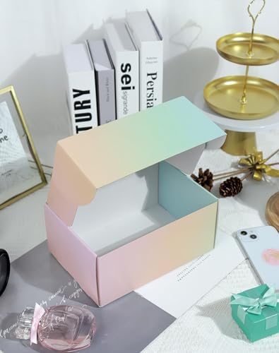 9x6x4 Inch Colored Shipping Boxes, 30 Pack Corrugated Cardboard Box, Mailer Packaging Boxes for Shipping & Storage - Image 6