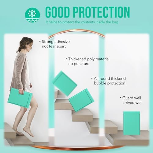 Fuxury Bubble Mailers 10.5x16 Inch Self Seal Padded Envelopes 250 Pack - Image 5