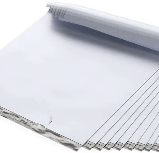 24" X 24" Extra Large Poly Mailers, 100 Count White Polymailer Shipping Envelopes for Clothes 2 Mil Unpadded Waterproof Opaque Self-Seal Poly Bags with Tear/Puncture Proof Adhesive Strip by GPI+POLY