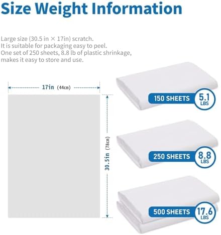 HANA PAPER 30.5" x 17" Large size (500 sheets, 17.6lb) Packing Paper Sheets for Moving, A grade of Newsprint paper for wrapping, storage, shipping. Box packaged. Ideal for wrap dish, glassware. - Image 5