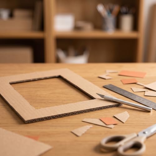 HOZEON 80 Pack Corrugated Cardboard Sheets 8.5 x 11 x 1/8 Inches, Premium and Thickened Cardboard Sheets, Brown Corrugated Cardboard Sheets for Packing, Mailing, DIY Crafts - Image 5