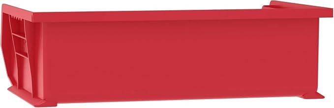 Akro-Mils 30255 AkroBins Plastic Storage Bins, 11"x16"x5", Red, 6-Pack | Space-Saving Stackable Bins for Garage, Pantry, Craft Organization - Image 11