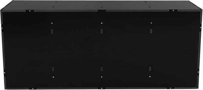 Literature Organizer 24 Slots Desk File Literature Sorter Mailbox Sorter Paper and Mail Organizer Desktop Paper Storage Holder for Home, Office 11.02lbs Each Slot Capacity (39.4*11.8*16.5in, Black) - Image 3