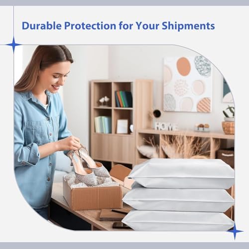 Fuxury 17.7x22" Large Poly Mailers 500Pcs, Shipping Bags for Clothes,White - Image 6