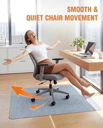 Carvapet 36x48 Office Chair Mat for Carpet Hardwood Floor Protector Rug - Image 4