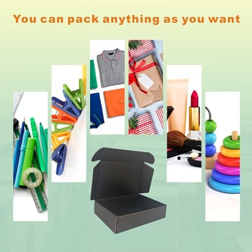 9x6x2'' Small Shipping Boxes 25 Pack, Corrugated Cardboard Mailers for Small Business (CM962B25) - Image 6