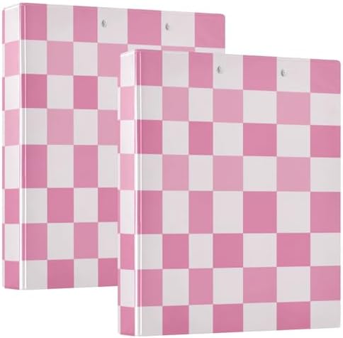 3 Ring Binder 1.5 Inch Clipboards Binders with Interior Pockets Round Ring Binder for Office Supplies and School by KICPOAY