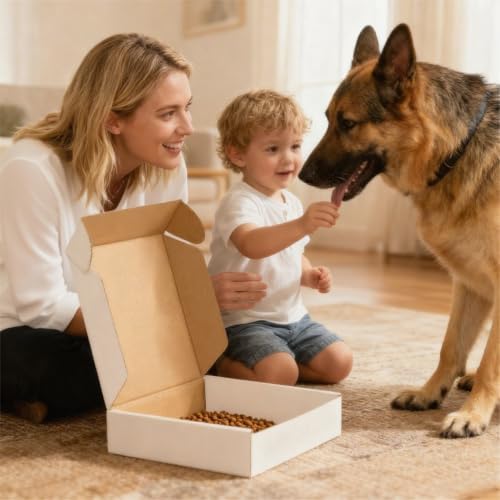 50 pack Small Shipping Box,4x4x2'',Corrugated Mailer,Cardboard Box, White - Image 4