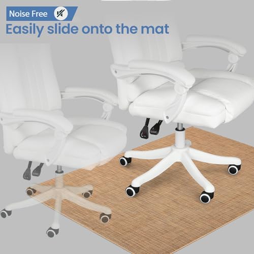 Office Chair Mat for Hardwood Floor Under Desk Rolling Chair - Image 6