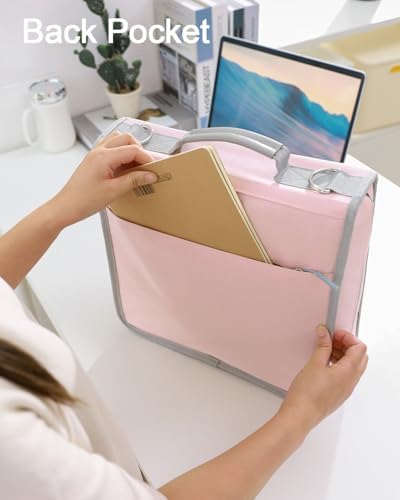 3" D-ring Zipper Binder with 700+ Sheets Capacity - Image 5