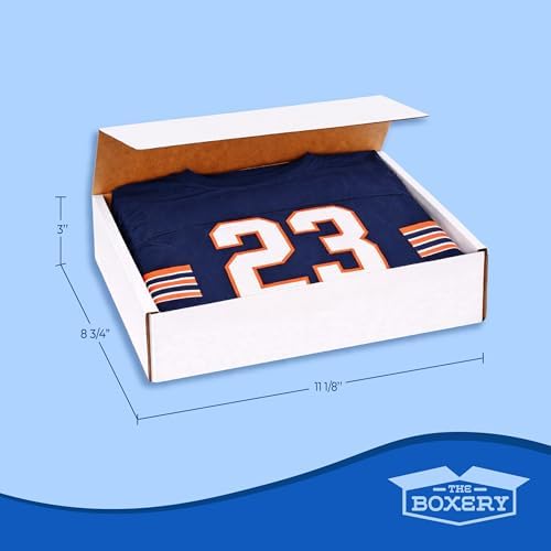 The Boxery Corrugated Mailers White Tuck Shipping Boxes (11 1/8 x 8 3/4 x 3) - Image 3