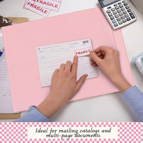 Motipuns 50 Pcs 14'' x 18'' Large Mailing Envelopes 32lb with Gummed Flaps - Image 5