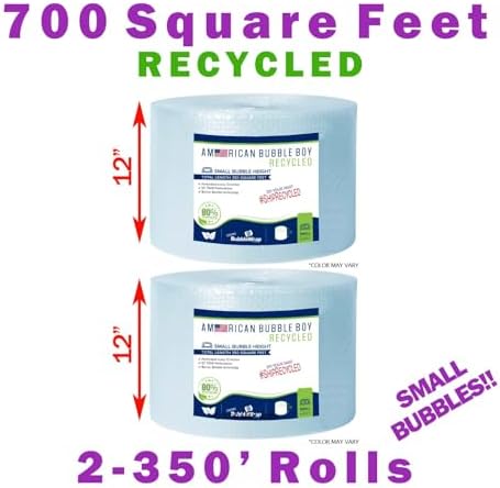 Recycled Grade Bubble - by American Bubble Boy (12" Wide, 700 Square Feet) - Image 2