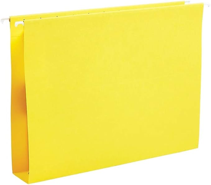 Staples Hanging File Folders, Letter Size, 2" Expansion, 5‑Tab, Assorted Colors, Box‑Bottom Design – 25/Box - Image 7