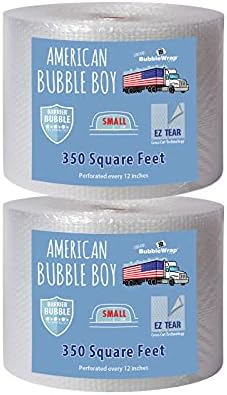 Official Sealed Air Bubble Wrap - American Bubble Boy (700' Small Bubble Wrap) by AmericanBubbleBoy