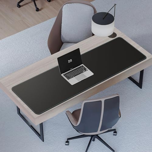 CENNBIE Leather Desk Mat Protector, 59" x 16"Desk Mat on top of desks - Image 5
