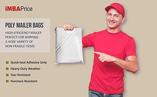 iMBAPrice Poly Mailers, 7.5x10.5 Inch, White, 200 Pack (#2) - Image 5