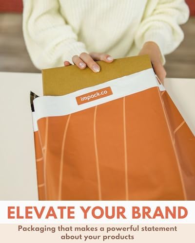 Poly Mailers 14.5 x 19 Inch- 100 pack Biodegradable Shipping Bags for Clothes and Large Items - Impack Self-Seal Waterproof Thick Mailing Envelope for Accessories & Clothing - Cedar Leaf - Image 4