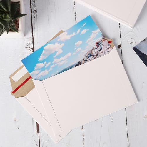zmybcpack 100 Pack Rigid Mailer 6.5"x4.5", Self Seal Photo Document Mailers - Image 5