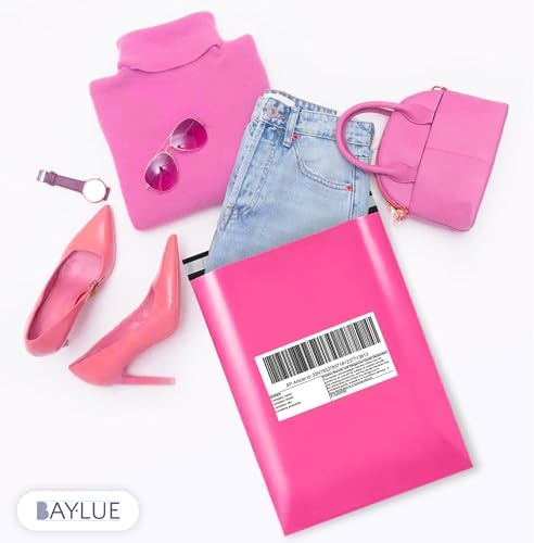 Hot Pink Poly Mailers 19x24, Shipping & Mailing Bags, 100 Pack Bulk - Image 7