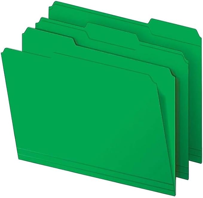 Staples File Folders,1/3-Cut Tab, Letter Size, Assorted Colors, 250/Box (ST502678-CC) - Image 4